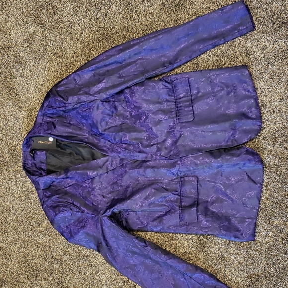 Amazon Other - Purple paisley evening jacket